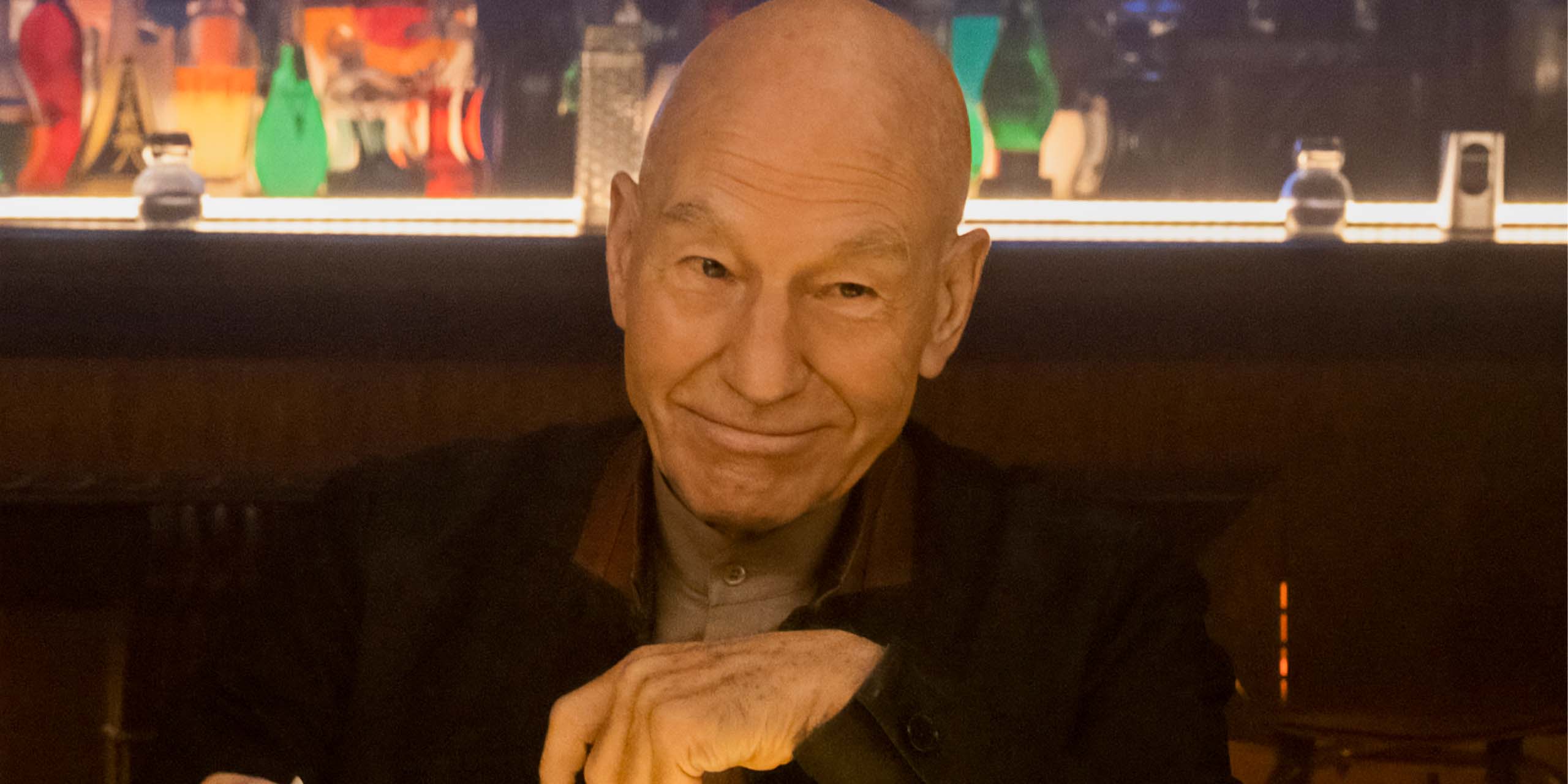 Patrick Stewart dans la série Star Trek: Picard.