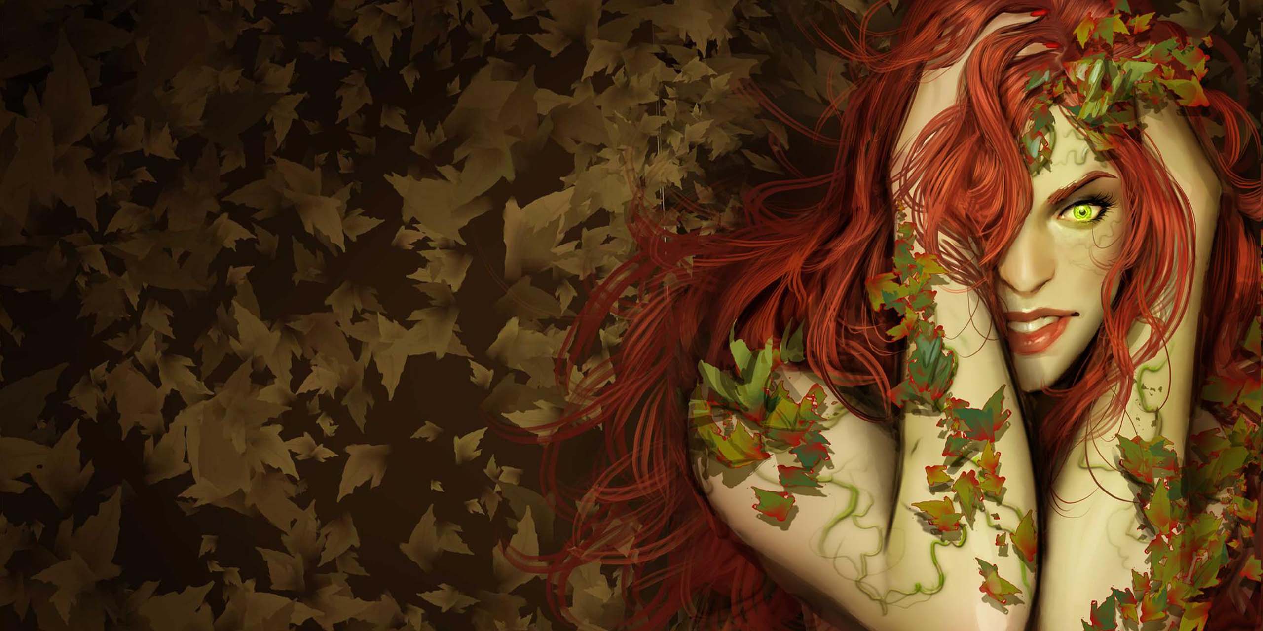 Illustration de Poison Ivy.
