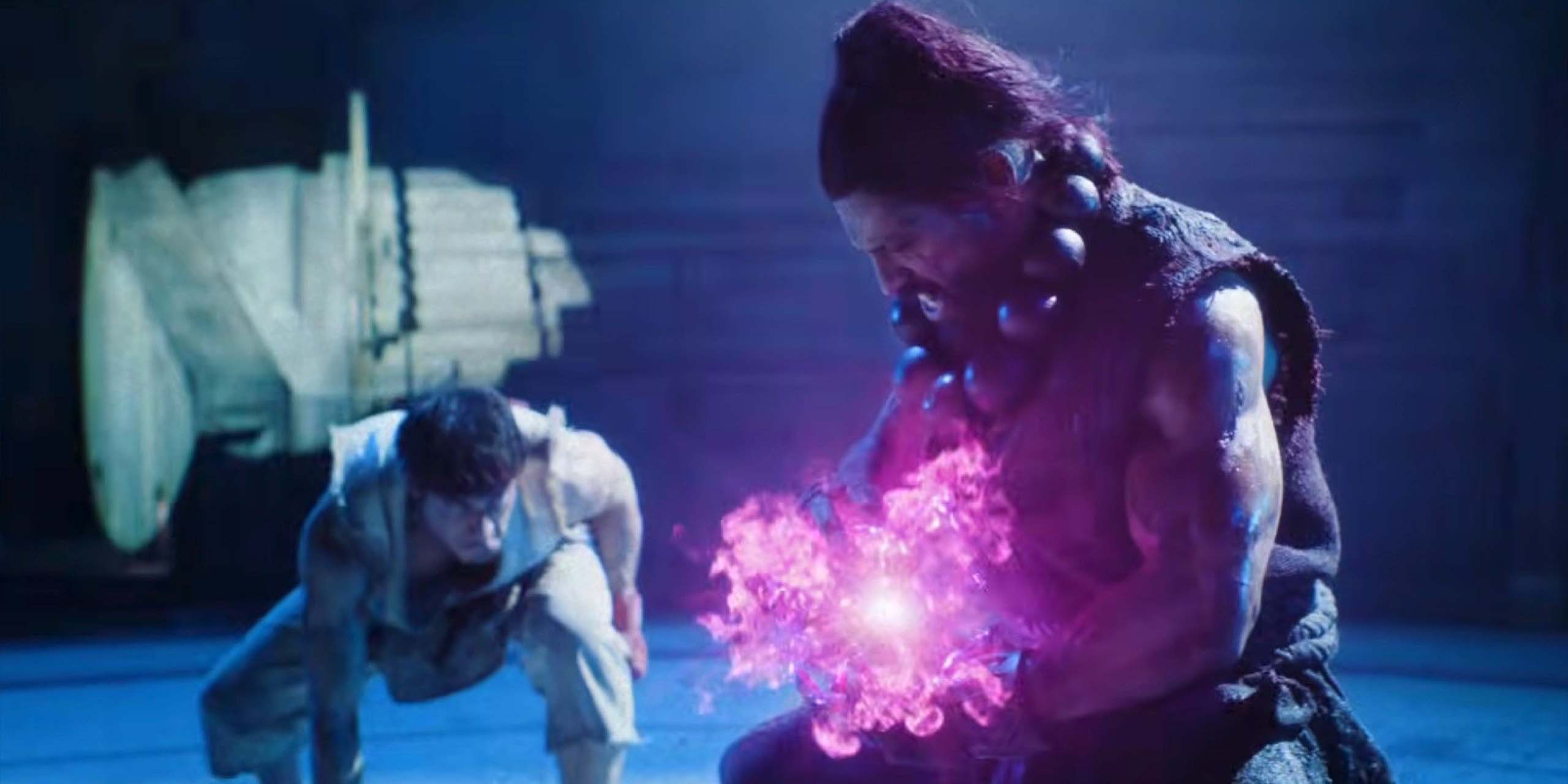 Akuma (Roman Reigns) dans le film Street Fighter (2026).