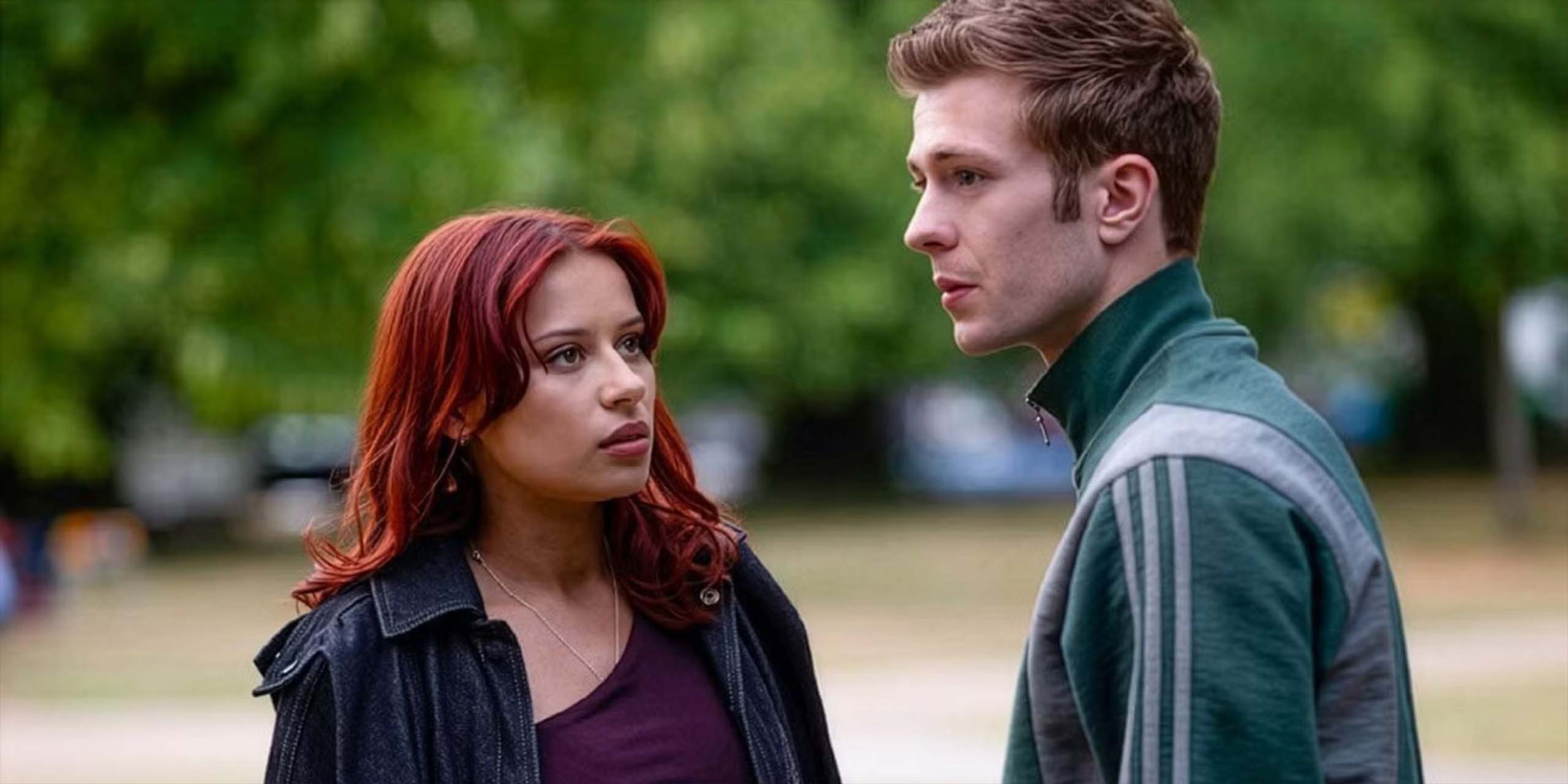Lauren Morais et Ruaridh Mollica dans les rôles de Lisa Molinari et Tommy Shepherd dans VisionQuest